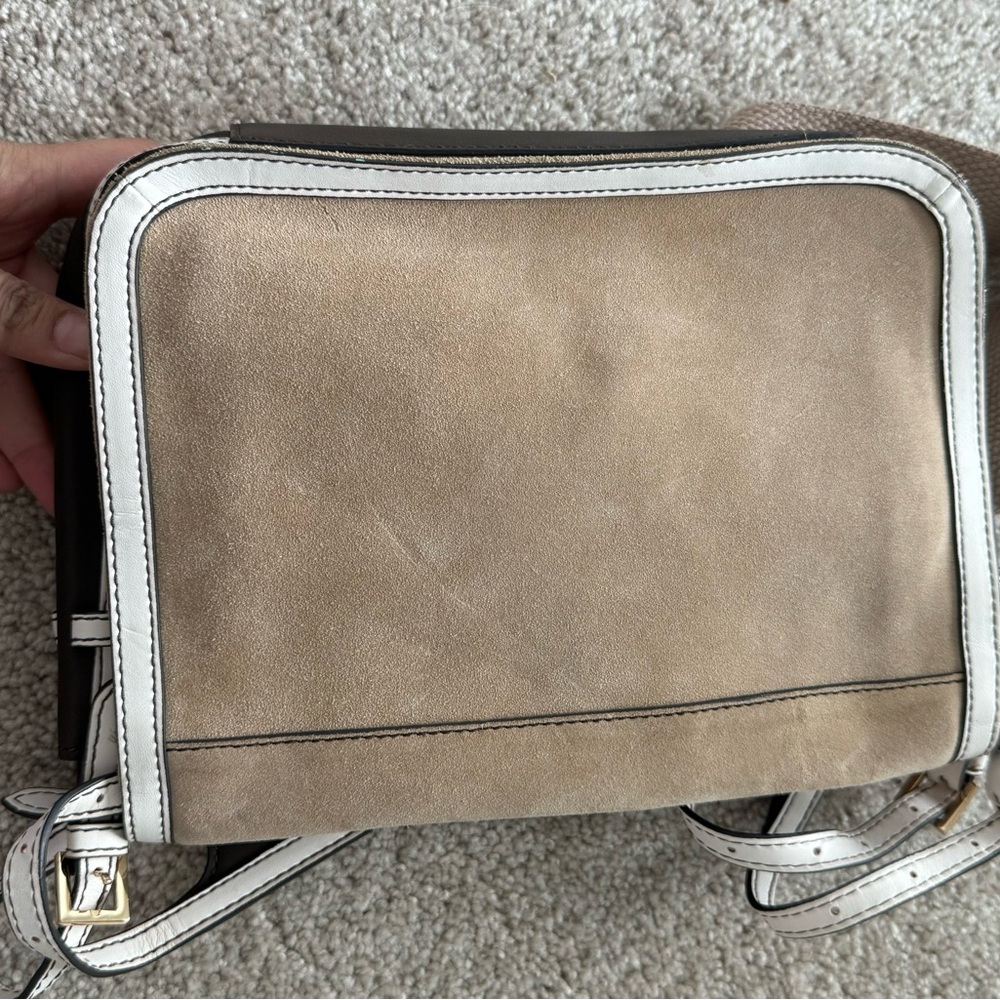 Zara limited edition leather suede shoulder bag - Picture 9 of 9
